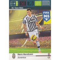 Fifa 365 Cards 2016 099 Mario Mandzukic - Base Karte