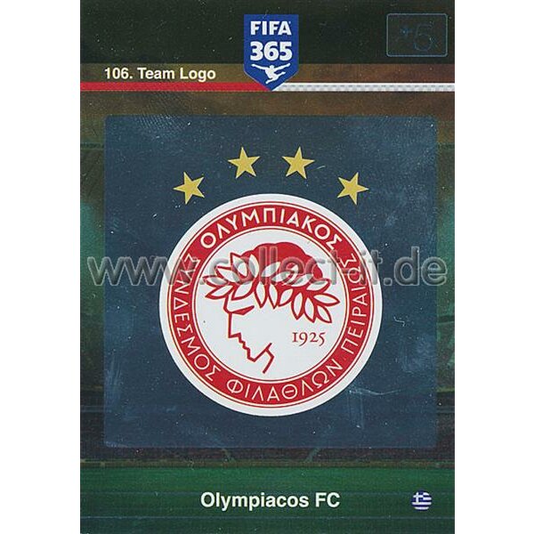 Fifa 365 Cards 2016 106 Olympiacos FC - Team-Logo