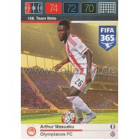 Fifa 365 Cards 2016 108 Arthur Masuaku - Base Karte