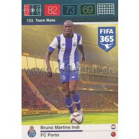 Fifa 365 Cards 2016 123 Bruno Martins Indi - Base Karte