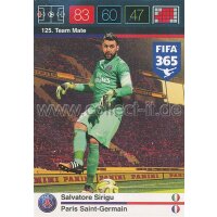 Fifa 365 Cards 2016 125 Salvatore Sirigu - Base Karte