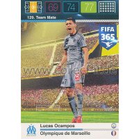 Fifa 365 Cards 2016 129 Lucas Ocampos - Base Karte