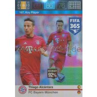 Fifa 365 Cards 2016 167 Thiago Alcantara - Key Player