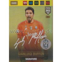 Fifa 365 Cards 2017 - 006 - Gianluigi Buffon - Signatures...