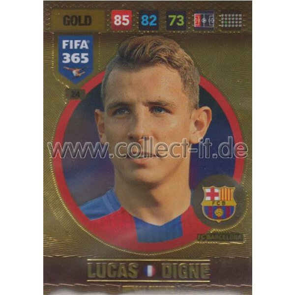 Fifa 365 Cards 2017 - 024 - Lucas Digne - Impact Signings - FC Barcelona