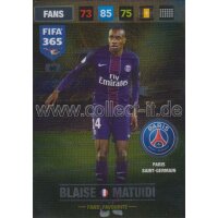 Fifa 365 Cards 2017 - 060 - Blaise Matuidi - Fans...