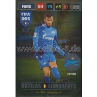 Fifa 365 Cards 2017 - 079 - Nicolas Lombaerts - Fans...