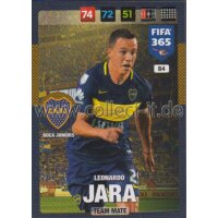 Fifa 365 Cards 2017 - 084 - Leonardo Jara - Team Mates -...