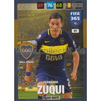 Fifa 365 Cards 2017 - 089 - Fernando Zuqui - Team Mates -...