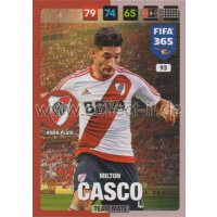 Fifa 365 Cards 2017 - 093 - Milton Casco - Team Mates -...