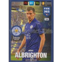 Fifa 365 Cards 2017 - 124 - Marc Albrighton - Team Mates...