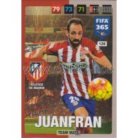 Fifa 365 Cards 2017 - 128 - Juanfran - Team Mates -...