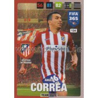 Fifa 365 Cards 2017 - 134 - Angel Correa - Team Mates -...