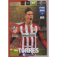 Fifa 365 Cards 2017 - 135 - Fernando Torres - Team Mates...