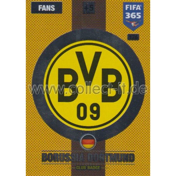 Fifa 365 Cards 2017 - 176 - Club Badge - Club Badges - Borussia Dortmund