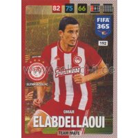 Fifa 365 Cards 2017 - 192 - Omar Elabdellaoui - Team...