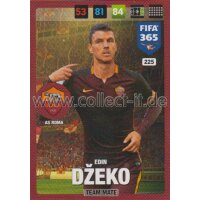 Fifa 365 Cards 2017 - 225 - Edin Dzeko - Team Mates - AS...