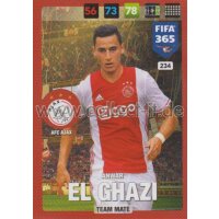 Fifa 365 Cards 2017 - 234 - Anwar El Ghazi - Team Mates -...