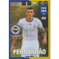 Fifa 365 Cards 2017 - 279 - Fernanda - Team Mates -...