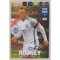 Fifa 365 Cards 2017 - 296 - Wayne Rooney - International...