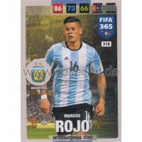 Fifa 365 Cards 2017 - 318 - Marcos Rojo - International...