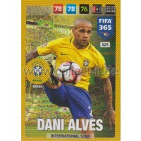 Fifa 365 Cards 2017 - 325 - Dani Alves - International...