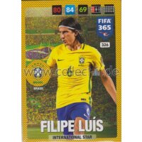 Fifa 365 Cards 2017 - 326 - Filipe Luis - International...