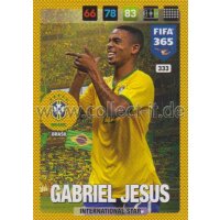 Fifa 365 Cards 2017 - 333 - Gabriel Jesus - International...