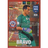 Fifa 365 Cards 2017 - 334 - Claudio Bravo - International...
