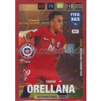 Fifa 365 Cards 2017 - 341 - Fabian Orellana -...