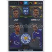 Fifa 365 Cards 2017 - 389 - Gray , Amartey - Next...