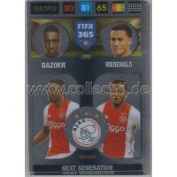 Fifa 365 Cards 2017 - 392 - Bazoer , Riedewald - Next...