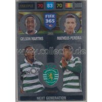 Fifa 365 Cards 2017 - 393 - Gelson Martins , Matheus...