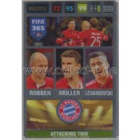 Fifa 365 Cards 2017 - 401 - Robben, Müller,...