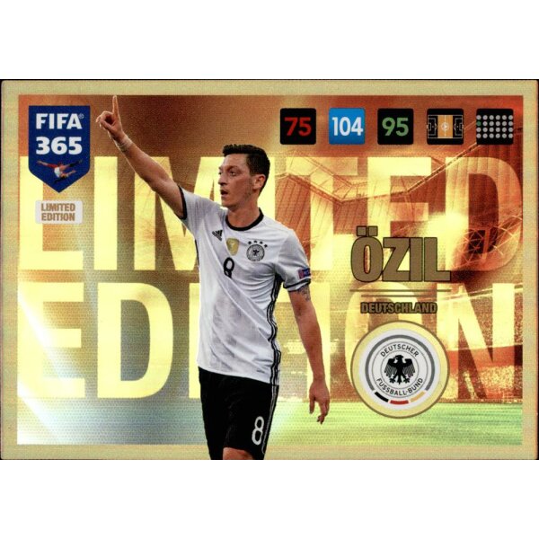 Fifa 365 Cards 2017 - LE18 - Mesut Özil - Limited Edition