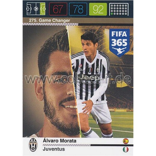 Fifa 365 Cards 2016 275 Alvaro Morata - Game Changers