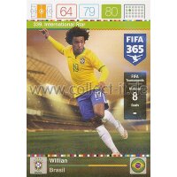 Fifa 365 Cards 2016 339 Willian - International Stars