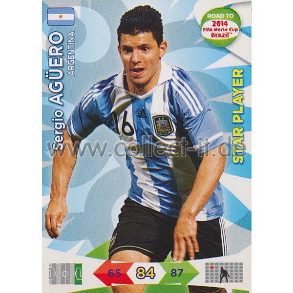 PAD-RT14-008 - Sergio Agüero - Star Player