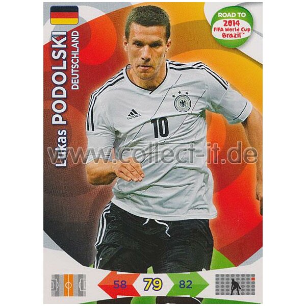 PAD-RT14-057 - Lukas Podolski - Base Card