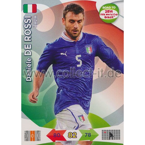 PAD-RT14-122 - Daniele De Rossi - Base Card