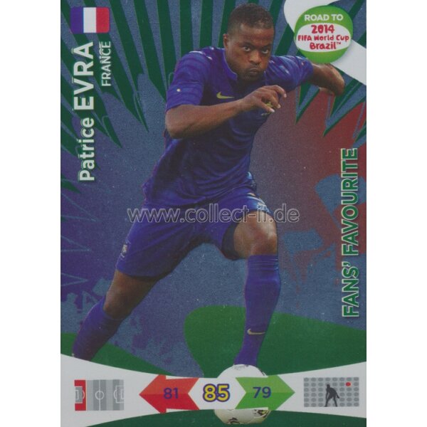 PAD-RT14-197 - Patrice Evra - Fans Favourite
