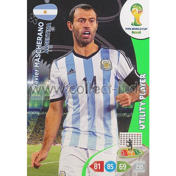 PAD-WM14-012 - Javier Mascherano - Utility Player