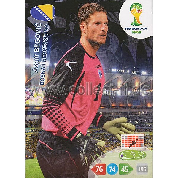 PAD-WM14-038 - Asmir Begovic - Base Card