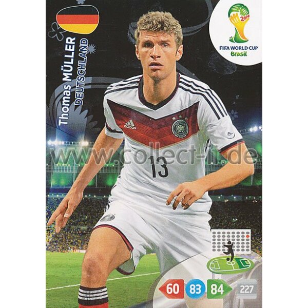 PAD-WM14-114 - Thomas Müller - Base Card