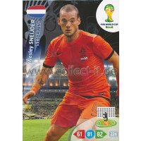 PAD-WM14-257 - Wesley Sneijder - Base Card