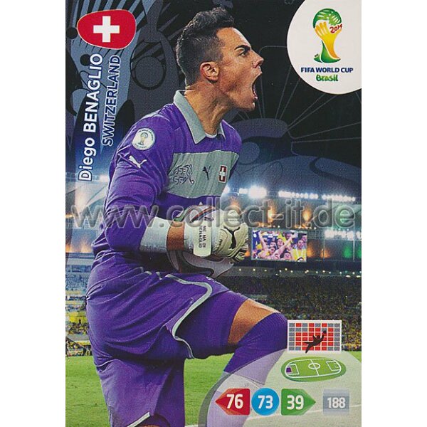 PAD-WM14-293 - Diego Benaglio - Base Card