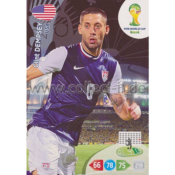 PAD-WM14-323 - Clint Dempsey - Base Card