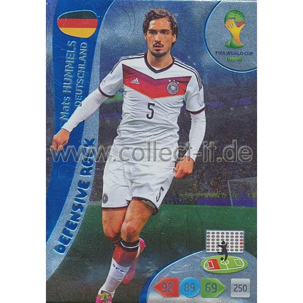 PAD-WM14-367 - Mats Hummels - Defensive Rock