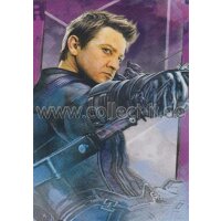 Marvel Heroes Trading Card Nr.103 - Hawkeye