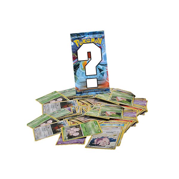 Pokemon - 50 gemischte Karten + 1 Gratisbooster - deutsch
